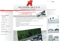 Desktop Screenshot of hugo-ackermann.de
